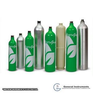 Mezcla para calibración - 2.2% de metano, 20.9% de oxígeno en nitrógeno -  Botella desechable de 110 litros